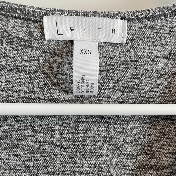 Leith Grey Wrap Dress - Picture 5 of 10